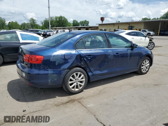 2013 Volkswagen Jetta SE with VIN 3VWDP7AJ3DM421904, listed as a Copart auction lot 63367515 with 98,523 mi miles and Salvage title. Bid and sale history available at DreamBid. Image 3.