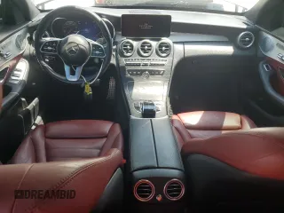 2019 Mercedes-Benz C 300 with VIN 55SWF8EB3KU283708, listed as a Copart auction lot 58890595 with 131,525 mi miles and Non repairable. Bid and sale history available at DreamBid. Image 8.