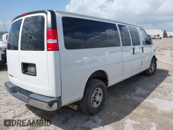 2020 Chevrolet Express Passenger LS with VIN 1GAZGNFG3L1241756, listed as a IAAI auction lot 42513261 with 23,256 mi miles and . Bid and sale history available at DreamBid. Image 4.
