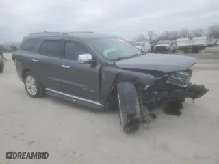 2015 Dodge Durango Citadel with VIN 1C4RDJEG2FC232761, listed as a Copart auction lot 44926185 with 65,149 mi miles and Salvage Title. Bid and sale history available at carsss.com. Image 4.