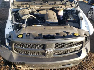 2023 Ram 1500 Tradesman with VIN 3C6RR7KG7PG555086, listed as a Copart auction lot 79924014 with 35,476 mi miles and Salvage title. Bid and sale history available at DreamBid. Image 11.
