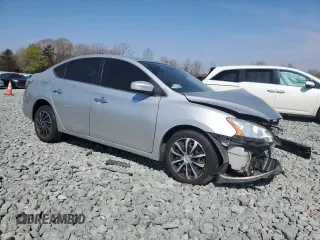 2013 Nissan Sentra SV with VIN 3N1AB7APXDL715091, listed as a Copart auction lot 50904735 with 158,910 mi miles and Salvage Title. Bid and sale history available at carsss.com. Image 4.