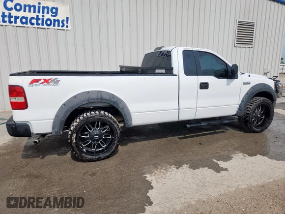 2005 Ford F-150 XL with VIN 1FTRF12W95NB49174, listed as a Copart auction lot 58858705 with 154,626 mi miles and Clean title. Bid and sale history available at DreamBid. Image 3.