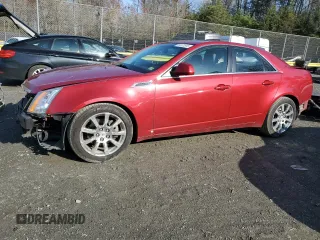 2008 Cadillac CTS RWD w/1SA with VIN 1G6DM577X80113555, listed as a Copart auction lot 51072815 with 165,911 mi miles and Salvage Title. Bid and sale history available at carsss.com. Image 1.