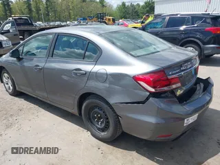 2013 Honda Civic LX z VIN 19XFB2F55DE266873, wystawiony jako IAAI lot #42205189 z przebiegiem 161 897 mil mil oraz . Historia ofert i sprzedaży dostępna na DreamBid. Obrazek 3.