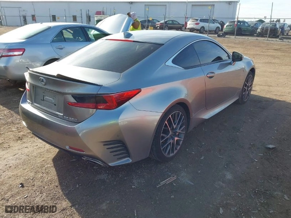 2016 Lexus RC 350 with VIN JTHSE5BC8G5006249, listed as a IAAI auction lot 41533504 with 49,371 mi miles. Bid and sale history available at carsss.com. Image 4.