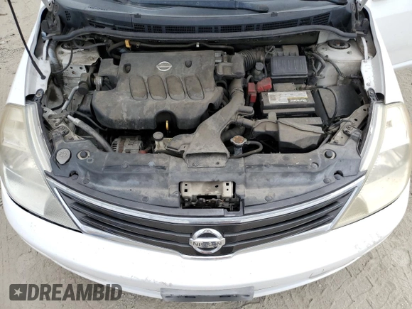 2011 Nissan Versa 1.8 S with VIN 3N1BC1CPXBL441027, listed as a Copart auction lot 72383734 with 139,909 mi miles and Salvage Title. Bid and sale history available at carsss.com. Image 11.