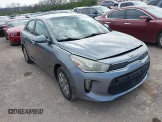2019 Kia Rio S with VIN 3KPA24AB5KE202137, listed as a IAAI auction lot 41888465 with 80,819 mi miles. Bid and sale history available at carsss.com. Image 1.