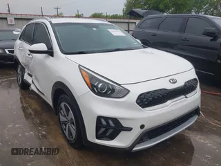 2020 Kia Niro LX with VIN KNDCB3LC2L5435978, listed as a IAAI auction lot 41902940 with 49,320 mi miles and . Bid and sale history available at DreamBid. Image 1.