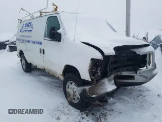 2008 Ford Econoline Cargo Commercial with VIN 1FTNE24L08DA53566, listed as a Copart auction lot 83140354 with Not Provided miles and Salvage Title. Bid and sale history available at DreamBid. Image 4.