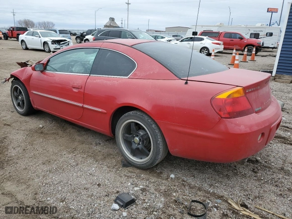 2002 Chrysler Sebring LXi with VIN 4C3AG52H12E147498, listed as a Copart auction lot 82664724 with 142,093 mi miles and Clean Title. Bid and sale history available at carsss.com. Image 2.