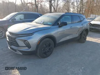 2025 Chevrolet Blazer LT with VIN 3GNKBHR45SS104574, listed as a IAAI auction lot 41293595 with 1,205 mi miles and . Bid and sale history available at DreamBid. Image 17.