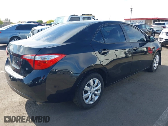 2016 Toyota Corolla L with VIN 5YFBURHE5GP383533, listed as a IAAI auction lot 42068306 with 144,048 mi miles and . Bid and sale history available at DreamBid. Image 4.