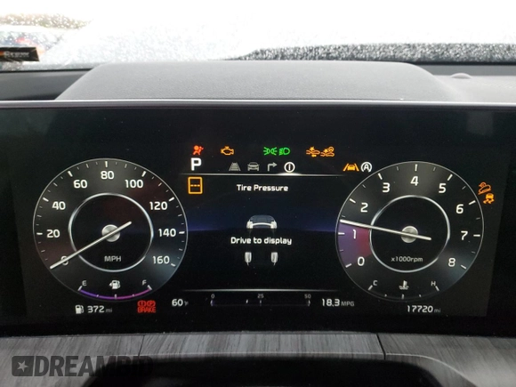 2023 Kia Telluride SX with VIN 5XYP54GC6PG380134, listed as a Copart auction lot 82046514 with 17,720 mi miles and Salvage title. Bid and sale history available at DreamBid. Image 9.