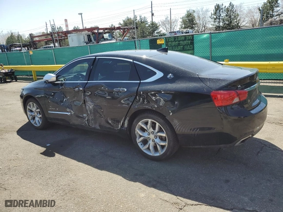 2017 Chevrolet Impala Premier with VIN 2G1145S37H9120370, listed as a Copart auction lot 52884775 with 164,112 mi miles and Salvage Title. Bid and sale history available at carsss.com. Image 2.