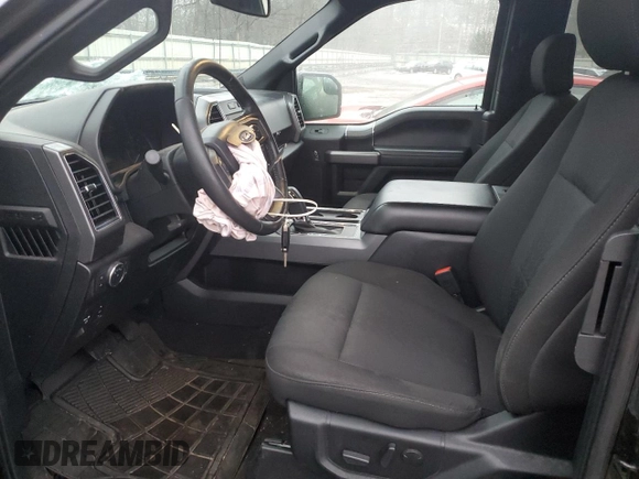 2020 Ford F-150 XL with VIN 1FTEX1EP5LFC02170, listed as a Copart auction lot 85945204 with 43,932 mi miles and Salvage title. Bid and sale history available at DreamBid. Image 7.