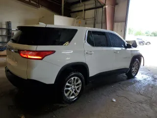 2021 Chevrolet Traverse LS with VIN 1GNERFKW5MJ222976, listed as a Copart auction lot 61166715 with 66,231 mi miles and Salvage title. Bid and sale history available at DreamBid. Image 3.