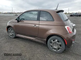 2012 FIAT 500 Sport z VIN 3C3CFFBRXCT200860, wystawiony jako Copart lot #55558535 z przebiegiem 226 446 mil mil oraz Tytuł czysty. Historia ofert i sprzedaży dostępna na DreamBid. Obrazek 2.
