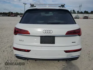 2021 Audi Q5 Premium Plus with VIN WA1E2AFY9M2128647, listed as a Copart auction lot 72887654 with 22,051 mi miles and Salvage Title. Bid and sale history available at carsss.com. Image 6.