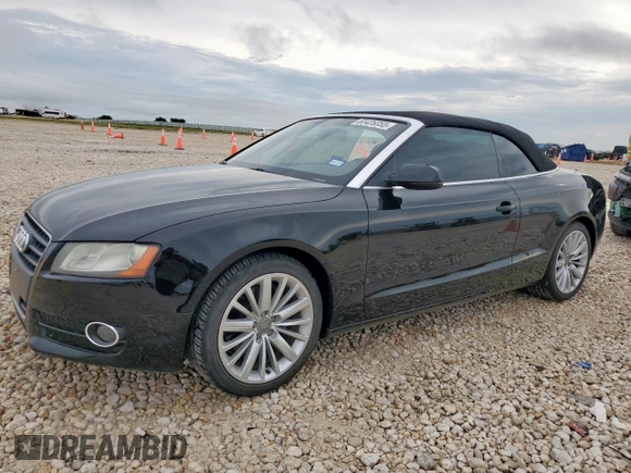 2012 Audi A5 Premium with VIN WAUCFAFH3CN009049, listed as a Copart auction lot 60426355 with 65,272 mi miles and Clean title. Bid and sale history available at DreamBid. Image 1.