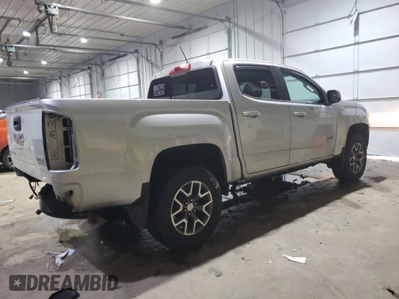 2017 GMC Canyon 4WD SLE with VIN 1GTG6CEN1H1175334, listed as a Copart auction lot 45914515 with 121,429 mi miles and Salvage Title. Bid and sale history available at carsss.com. Image 3.