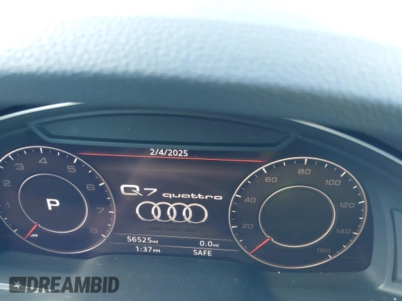2019 Audi Q7 Premium Plus z VIN WA1LAAF75KD009898, wystawiony jako IAAI lot #41440668 z przebiegiem 56 525 mil mil oraz . Historia ofert i sprzedaży dostępna na DreamBid. Obrazek 7.