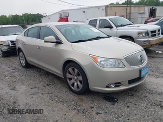 2012 Buick LaCrosse Premium 1 with VIN 1G4GD5E32CF111178, listed as a IAAI auction lot 42236185 with 189,723 mi miles and . Bid and sale history available at DreamBid. Image 1.