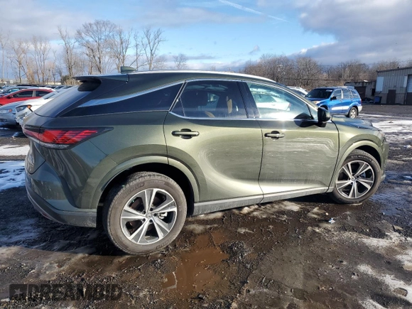 2024 Lexus RX with VIN 2T2BBMCA7RC041724, listed as a Copart auction lot 43319385 with 11,837 mi miles and Salvage Title. Bid and sale history available at carsss.com. Image 3.