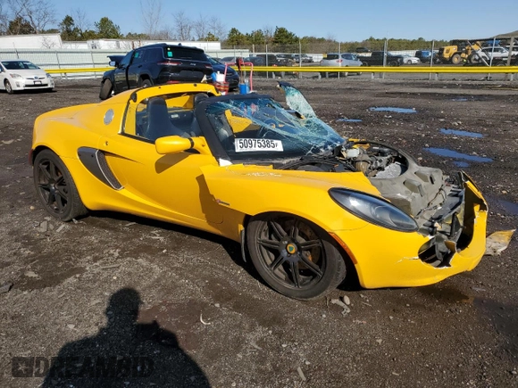 2005 Lotus Elise z VIN SCCPC11185HL34674, wystawiony jako Copart lot #50975385 z przebiegiem 63 194 mil mil oraz Szkody całkowita. Historia ofert i sprzedaży dostępna na DreamBid. Obrazek 4.