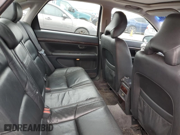 2000 Volvo S80 with VIN YV1TS90DXY1070264, listed as a Copart auction lot 76929394 with 226,296 mi miles and Salvage Title. Bid and sale history available at carsss.com. Image 10.