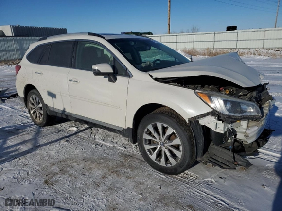 2017 Subaru Outback Touring with VIN 4S4BSATC4H3298279, listed as a Copart auction lot 45908105 with 60,878 mi miles and Salvage Title. Bid and sale history available at carsss.com. Image 4.