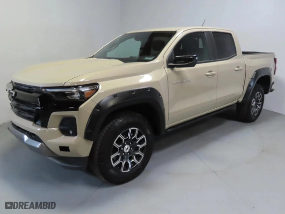 2023 Chevrolet Colorado 4WD Z71 with VIN 1GCPTDEK3P1245659, listed as a Copart auction lot 52992005 with 16,012 mi miles and Salvage Title. Bid and sale history available at carsss.com. Image 2.