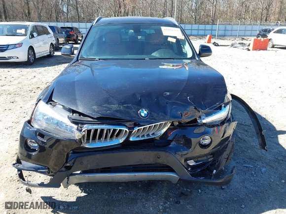 2017 BMW X3 sDrive28i with VIN 5UXWZ7C32H0V88573, listed as a IAAI auction lot 41682392 with 73,898 mi miles. Bid and sale history available at carsss.com. Image 12.