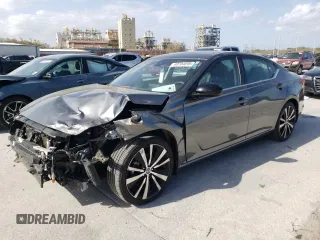 2022 Nissan Altima 2.5 SR with VIN 1N4BL4CV9NN396475, listed as a Copart auction lot 49704695 with 37,309 mi miles and Salvage Title. Bid and sale history available at carsss.com. Image 1.