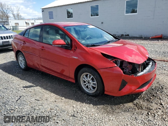 2016 Toyota Prius Two with VIN JTDKBRFU7G3517855, listed as a Copart auction lot 52179885 with 59,870 mi miles and Salvage Title. Bid and sale history available at carsss.com. Image 4.