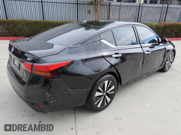 2021 Nissan Altima 2.5 SV with VIN 1N4BL4DV6MN351698, listed as a Copart auction lot 51651595 with 62,918 mi miles and Salvage Title. Bid and sale history available at carsss.com. Image 3.