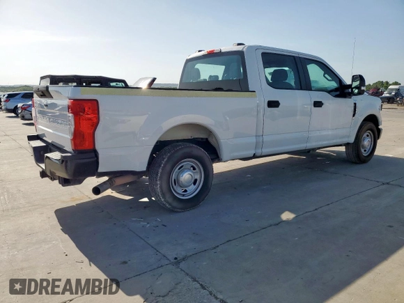 2020 Ford F-250 XL with VIN 1FT7W2A60LED39313, listed as a Copart auction lot 64837615 with 47,782 mi miles and Salvage title. Bid and sale history available at DreamBid. Image 3.