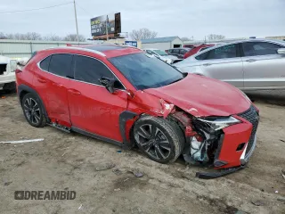 2020 Lexus UX 200 with VIN JTHX3JBH1L2022336, listed as a Copart auction lot 42150535 with 51,303 mi miles and Salvage Title. Bid and sale history available at DreamBid. Image 4.