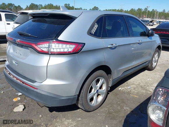2015 Ford Edge SE with VIN 2FMTK3G89FBB39552, listed as a IAAI auction lot 41736001 with 275,587 mi miles. Bid and sale history available at carsss.com. Image 4.