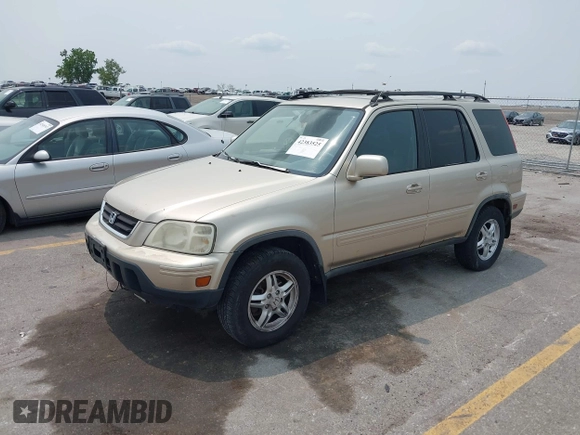 2001 Honda CR-V SE z VIN JHLRD187X1C052659, wystawiony jako IAAI lot #42383525 z przebiegiem 267 678 mil mil oraz . Historia ofert i sprzedaży dostępna na DreamBid. Obrazek 2.