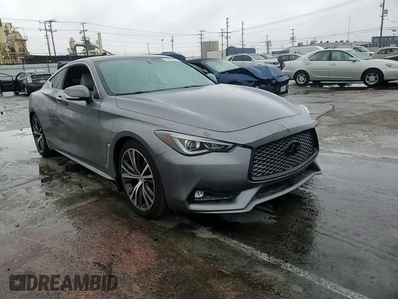 2018 Infiniti Q60 Luxe with VIN JN1EV7EK3JM342842, listed as a Copart auction lot 42405535 with 68,297 mi miles and Salvage Title. Bid and sale history available at DreamBid. Image 10.