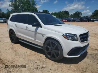 2017 Mercedes-Benz GLS 63 AMG with VIN 4JGDF7FE8HA978419, listed as a Copart auction lot 61480345 with 78,594 mi miles and Clean title. Bid and sale history available at DreamBid. Image 4.