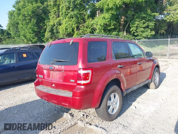 2012 Ford Escape XLT with VIN 1FMCU0DG9CKA56936, listed as a IAAI auction lot 42573722 with 138,232 mi miles and . Bid and sale history available at DreamBid. Image 4.