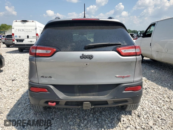 2016 Jeep Cherokee Trailhawk with VIN 1C4PJMBS4GW353088, listed as a Copart auction lot 62275145 with 129,758 mi miles and Clean title. Bid and sale history available at DreamBid. Image 6.