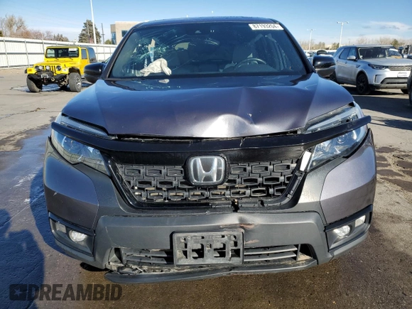2019 Honda Passport EX-L with VIN 5FNYF8H53KB027391, listed as a Copart auction lot 87193204 with 92,870 mi miles and Salvage title. Bid and sale history available at DreamBid. Image 5.