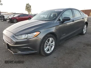 2018 Ford Fusion Hybrid SE with VIN 3FA6P0LU3JR274613, listed as a Copart auction lot 44029725 with 46,859 mi miles and Salvage Title. Bid and sale history available at carsss.com. Image 1.