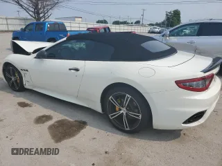 2018 Maserati GranTurismo Convertible Sport with VIN ZAM45VMA8J0283893, listed as a Copart auction lot 56097313 with 0 mi miles. Bid and sale history available at carsss.com. Image 2.