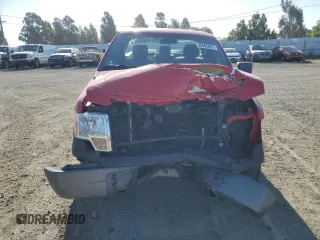 2014 Ford F-150 XL with VIN 1FTMF1CM7EKE41673, listed as a Copart auction lot 55692625 with 48,483 mi miles and Salvage title. Bid and sale history available at DreamBid. Image 5.