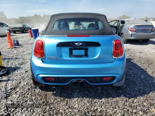2017 MINI Convertible Cooper S with VIN WMWWG9C39H3A92896, listed as a Copart auction lot 74094704 with 43,247 mi miles and Salvage Title. Bid and sale history available at carsss.com. Image 6.