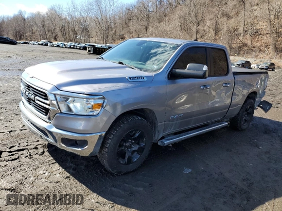 2020 Ram 1500 Big Horn with VIN 1C6RRFBG4LN343077, listed as a Copart auction lot 47113745 with 69,220 mi miles and Salvage Title. Bid and sale history available at carsss.com. Image 1.